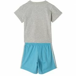 Bester Verkauf ???? Adidas Performance ☀️ Summer Sommer-Zweiteiler Light Grey Heather/White Kinder ???? -Adidas-Shop unnamed file 1201