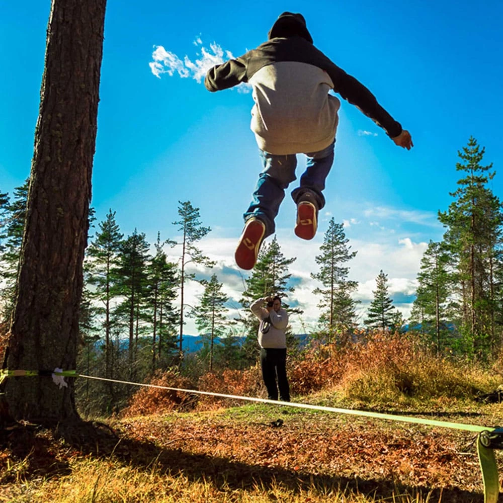 Bester Verkauf ✔️ Gibbon Classic Line Slackline Yellow Damen, Herren 🌟 – Bild 6