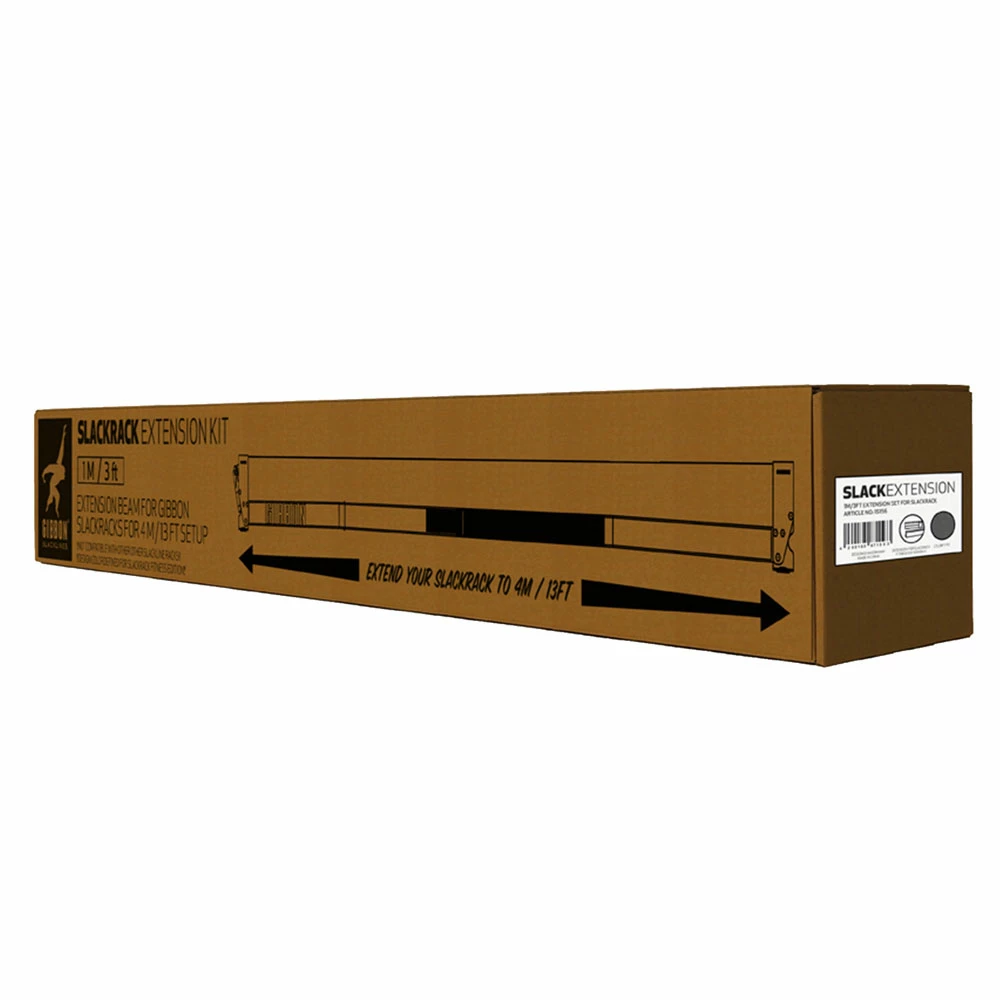 Brandneu 🧨 Gibbon Slackrack Extension Längenerweiterung Für Slackrack Black Damen, Herren 🔥 – Bild 3