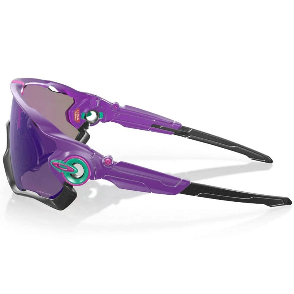 Auslauf 🔔 Oakley Jawbreaker Fahrradbrille Matte Electric Purple/Prizm Jade Damen, Herren 👏 – Bild 3