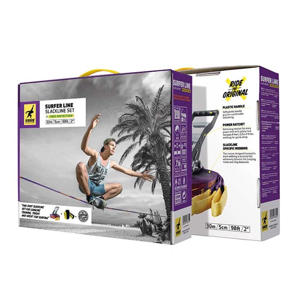 Besorgen 😉 Gibbon Surferline Treewear Longline-Slackline Purple Damen, Herren 🔥 – Bild 6