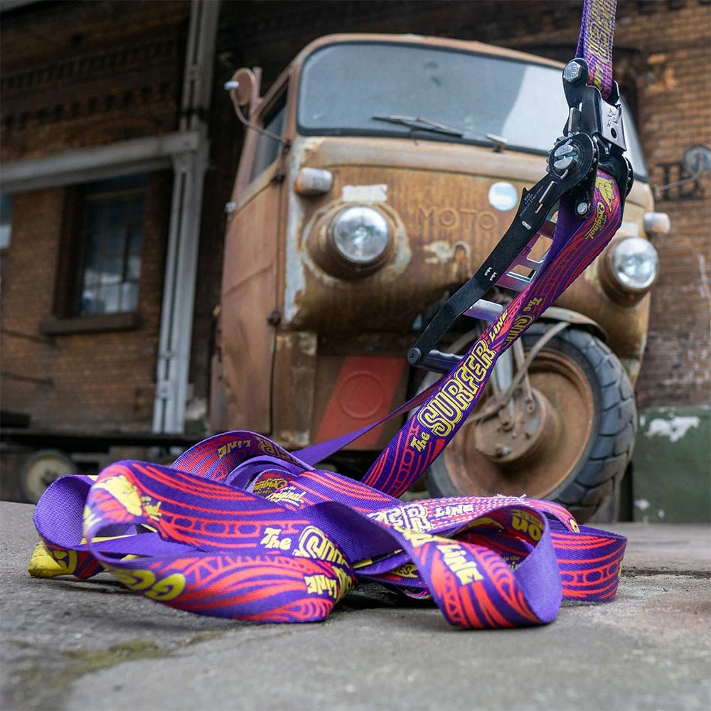 Besorgen 😉 Gibbon Surferline Treewear Longline-Slackline Purple Damen, Herren 🔥 – Bild 7