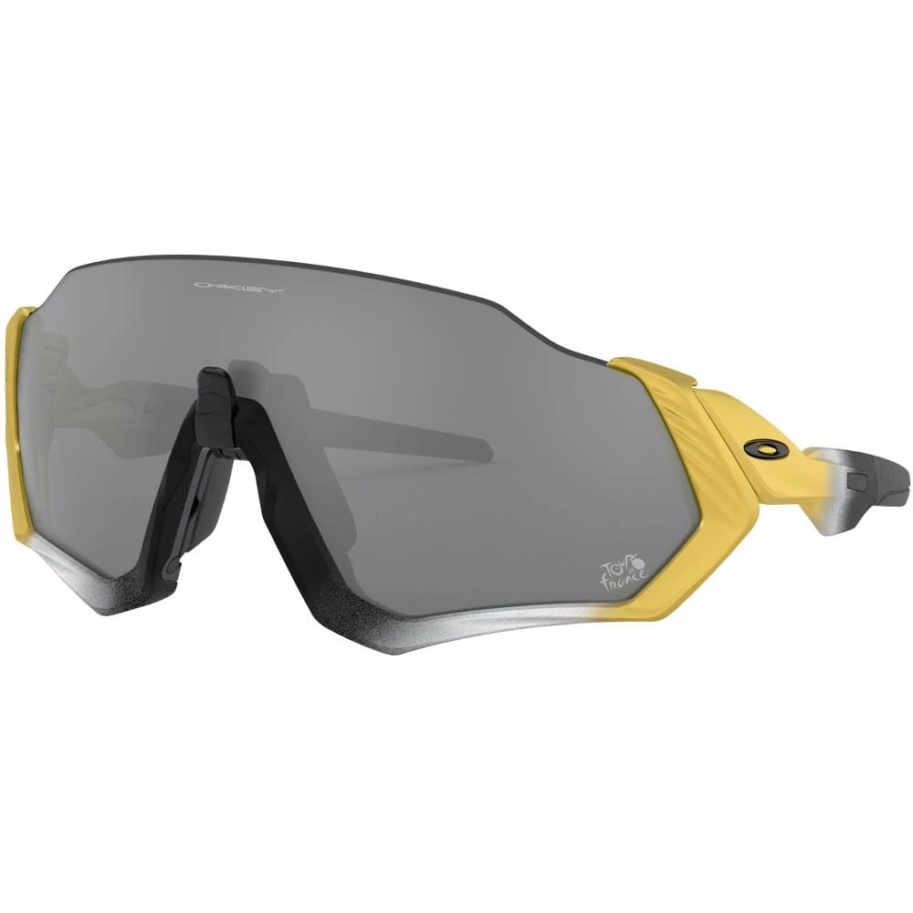 Auslauf ???? Oakley Flight Jacket Sportbrille TDF Trifecta Fade/Prizm Black Damen, Herren ???? 3 Auslauf ???? Oakley Flight Jacket Sportbrille TDF Trifecta Fade/Prizm Black Damen, Herren ????