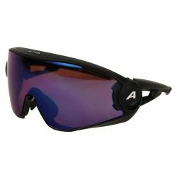 Besorgen 🎁 Alpina 5W1NG Sonnenbrille Black Matt Damen, Herren 🎁