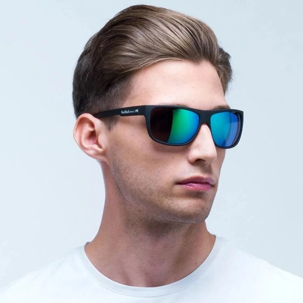 Auslauf 🌟 Red Bull SPECT Eyewear Loom Sommer-Sportbrille Matte Black/Smoke Green Polarized Damen, Herren 🔥 – Bild 4