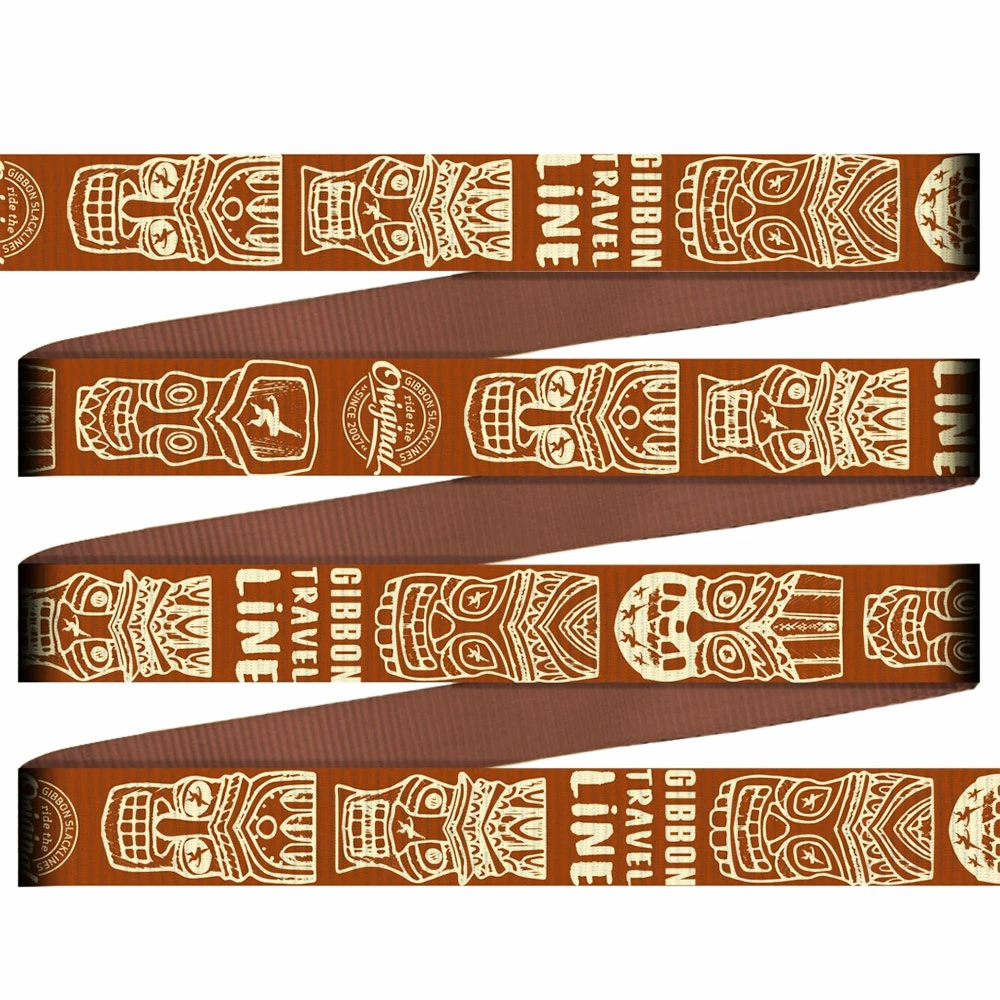 Budget 😀 Gibbon Travel Line Treewear Reise-Slackline Brown Damen, Herren 🧨 – Bild 2