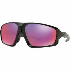 Auslauf 💯 Oakley Field Jacket Sportbrille Polished Black/Prizm Road Damen, Herren ⭐