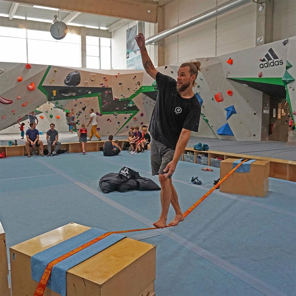 Budget 😀 Gibbon Travel Line Treewear Reise-Slackline Brown Damen, Herren 🧨 – Bild 8