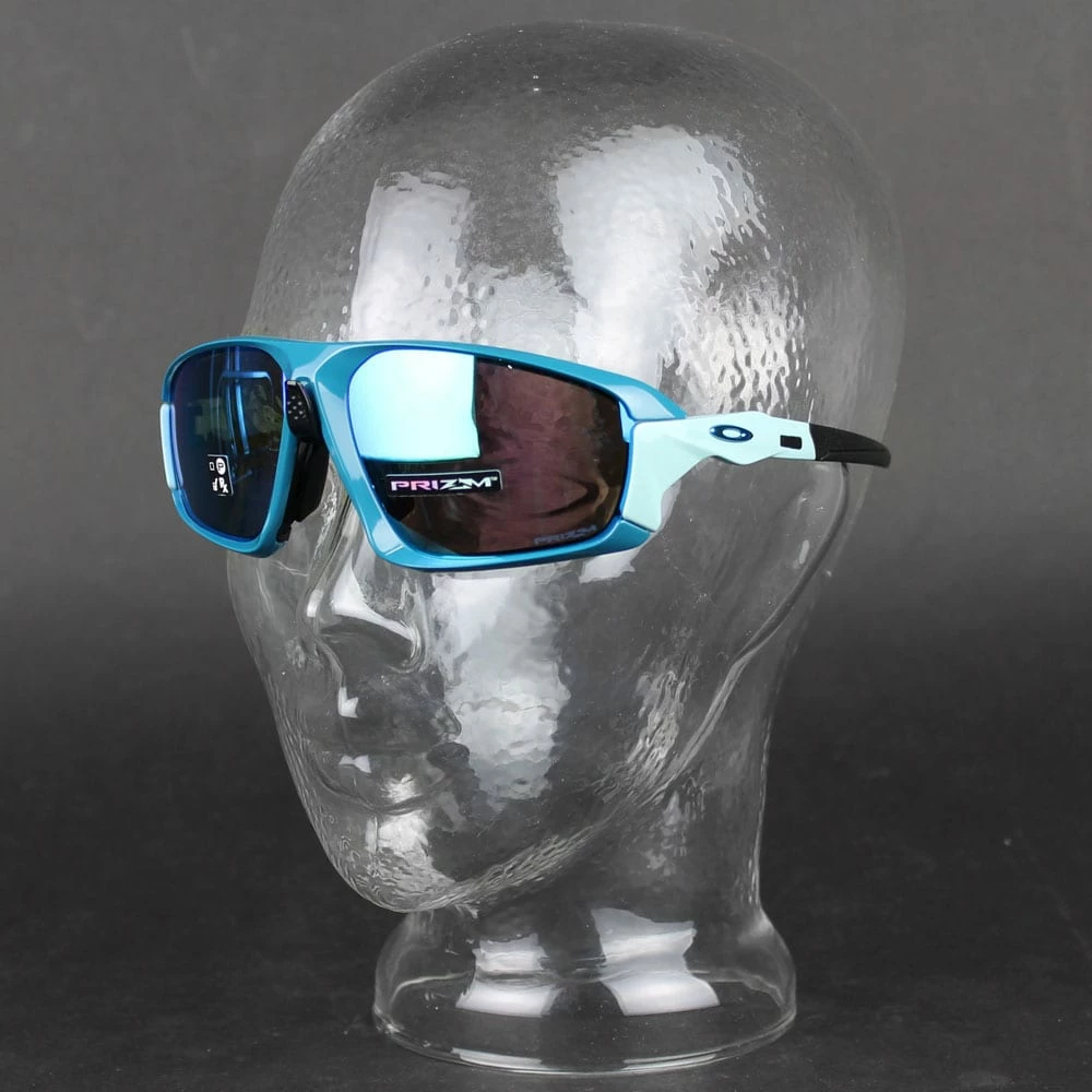 Top 10 🌟 Oakley Field Jacket Sportbrille Balsam Arctic Surf/Prizm Sapphire Damen, Herren 😉 – Bild 5