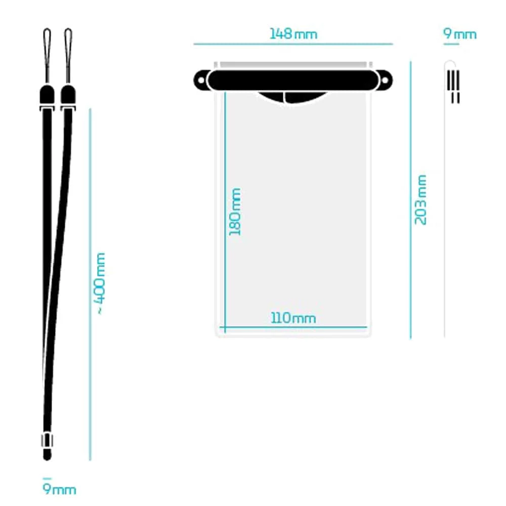 Besorgen ✔️ Fidlock Dry Bag Medium Wasserdichte Tasche Transparent Black Damen, Herren 💯 – Bild 5