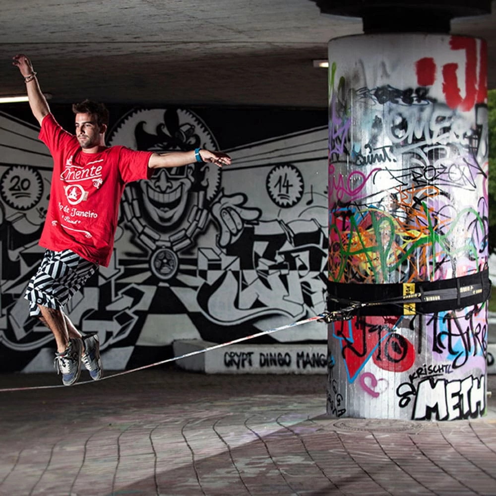 Budget ???? Gibbon Round Sling 2 Slackline-Sicherungsschlinge Black Damen, Herren ???? – Bild 6