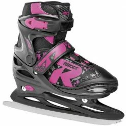Bester Verkauf ✔️ Roces Jokey Ice 2.0 Schlittschuhe Black/Fuchsia Kinder 🎉