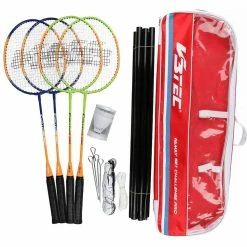 Bestes Angebot 👏 V3Tec NOS Challenge Pro Family Badminton-Set Multicolor Damen, Herren 😉