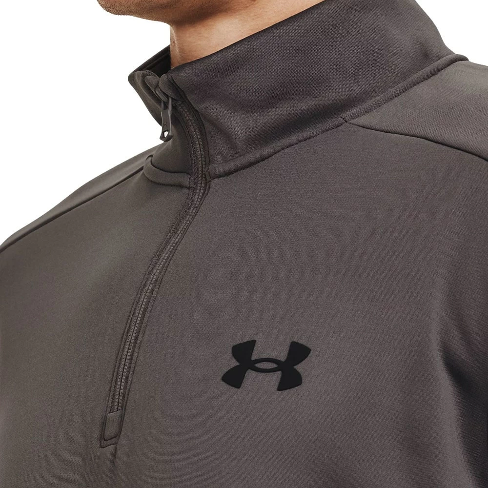 Am billigsten ???? Under Armour Fleece 1/4 Zip Trainingssweater Fresh Clay Herren ???? – Bild 3