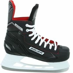 Auslauf 🌟 Bauer Speed Skate Schlittschuhe Black/White/Red/Silver Kinder 🔥