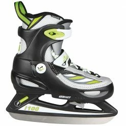 Am billigsten 🔔 Stuf I100 EH Semisoft Schlittschuhe Black/Green Kinder 🥰