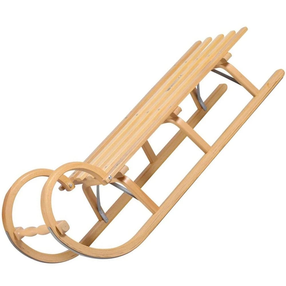 Bestpreis 🔥 Ress Hörnerschlitten Mit Lattensitz 115 Cm Hörnerschlitten Damen, Herren ✔️