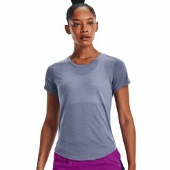 Blitzangebot 💯 Under Armour Streaker SS Baselayer Aurora Purple Damen 😍