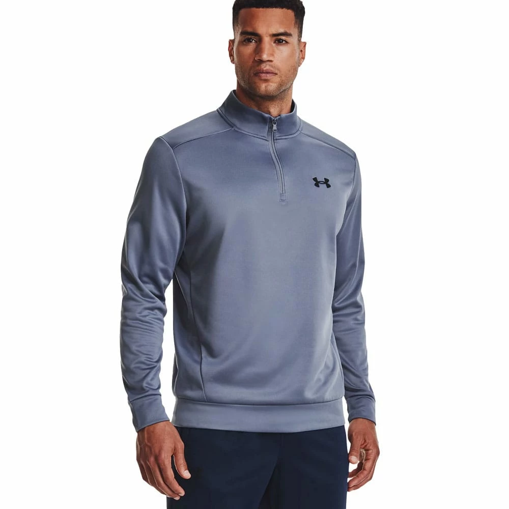 Angebote ⭐ Under Armour Fleece 1/4 Zip Funktionssweater Aurora Purple Herren ❤️