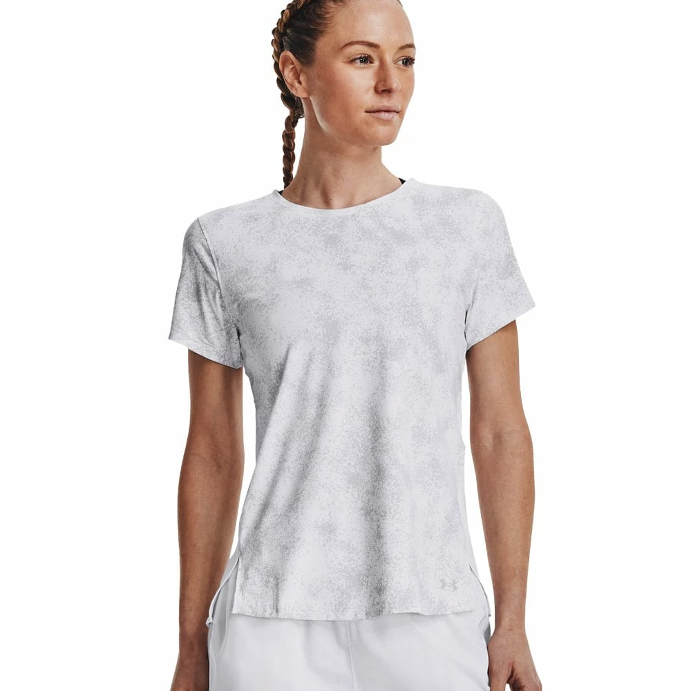 Bestes Angebot 🔔 Under Armour Iso-Chill Run Trainingsshirt White Damen 🤩