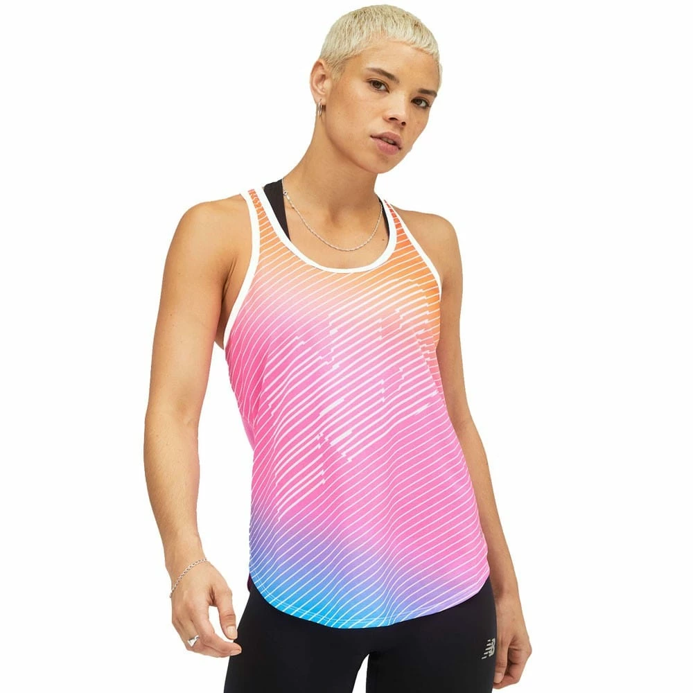Aktion 🛒 New Balance Accelerate Top Multicolor Print Damen 🛒