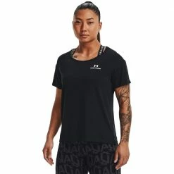 Bester Verkauf 😍 Under Armour Rush Energy Core Funktionsshirt Black Damen 🔥