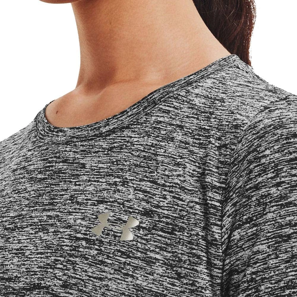 Schlussverkauf ⌛ Under Armour Twist Trainingsshirt Black Damen ⭐ – Bild 3