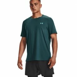 Billig 🤩 Under Armour Iso-Chill Laser Sportshirt Tourmaline Teal Herren ✨