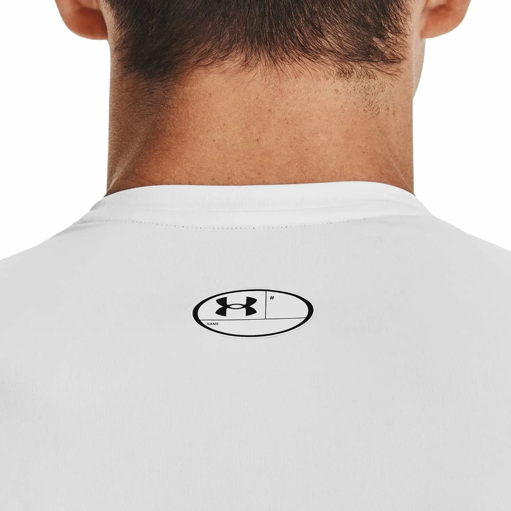 Angebote 🤩 Under Armour HG Comp Laufshirt White Herren 😉 – Bild 3
