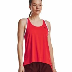 Besorgen ✔️ Under Armour Knockout Tank Top Radio Red Damen 🌟