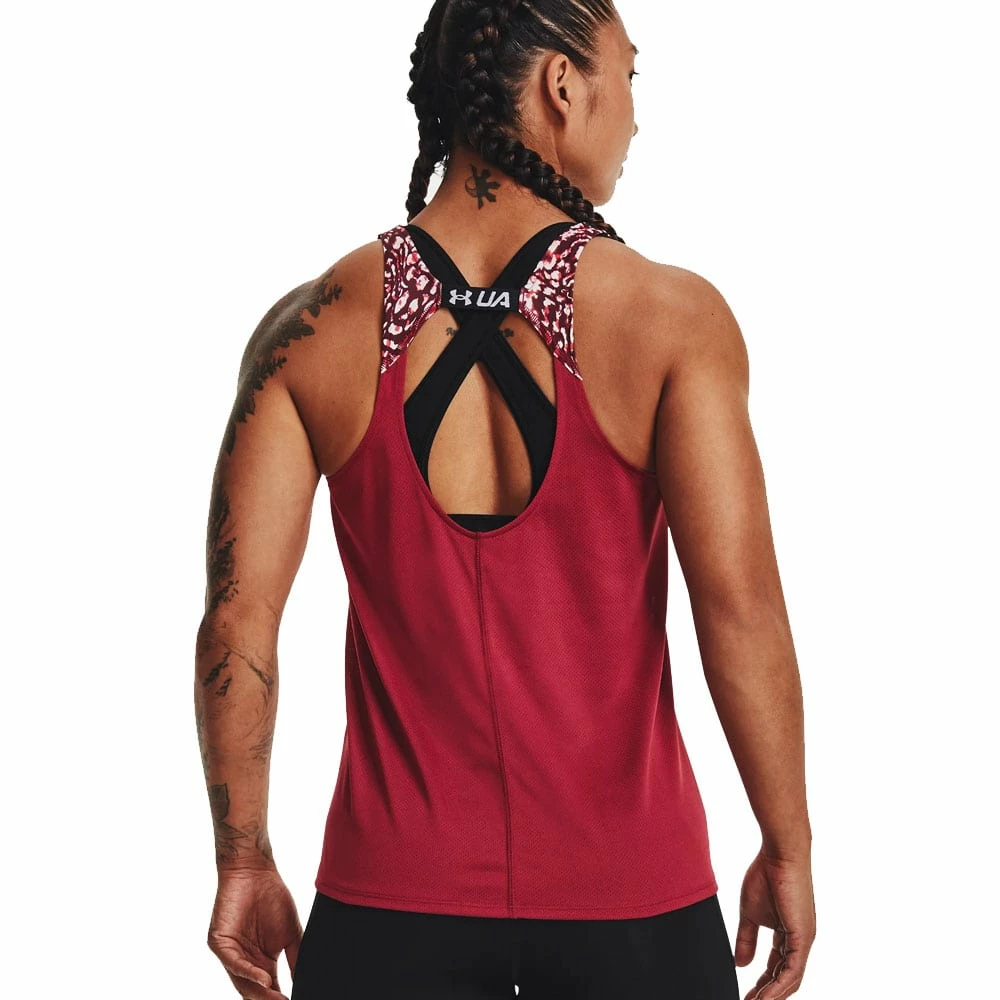 Budget 👏 Under Armour Fly By Tank Top Black Rose Damen 👍 – Bild 2