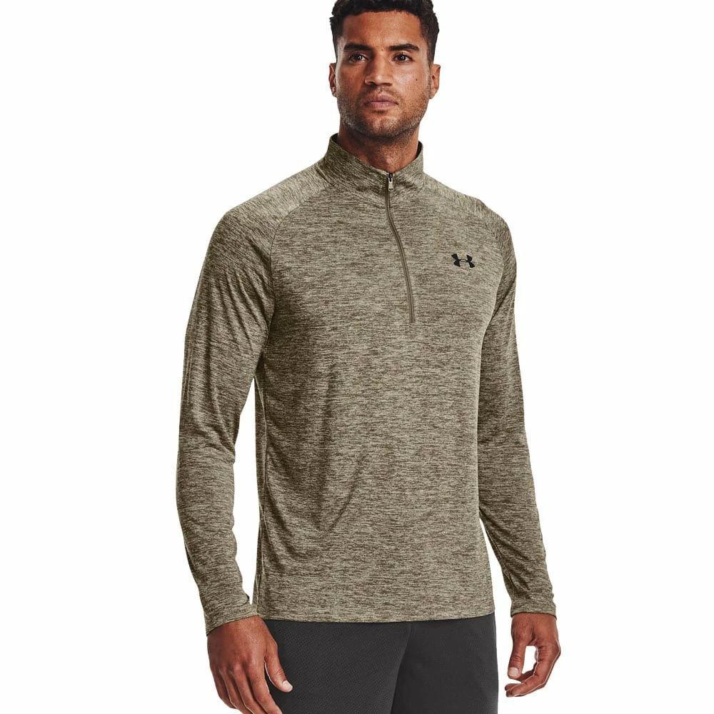 Großhandel 🎁 Under Armour Tech 2.0 1/2 Zip Trainingsshirt Tent Herren ✨