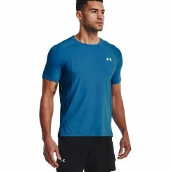 Brandneu 🧨 Under Armour Iso Chill Laser Trainingsshirt Cruise Blue Herren ✔️