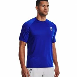 Besorgen 😉 Under Armour Armourprint SS T-Shirt Royal/White Herren 👏