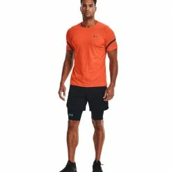 Rabatt ✨ Under Armour Rush Emboss 2.0 Funktionshirt Blaze Orange/Jet Gray Herren ✨ -Adidas-Shop unnamed file 531