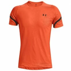 Rabatt ✨ Under Armour Rush Emboss 2.0 Funktionshirt Blaze Orange/Jet Gray Herren ✨ -Adidas-Shop unnamed file 534