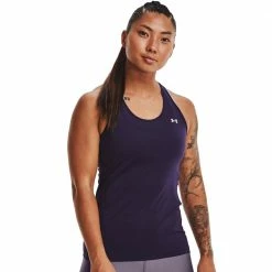 Am billigsten 🧨 Under Armour Racer Tank Tanktop Purple Switch Damen 💯