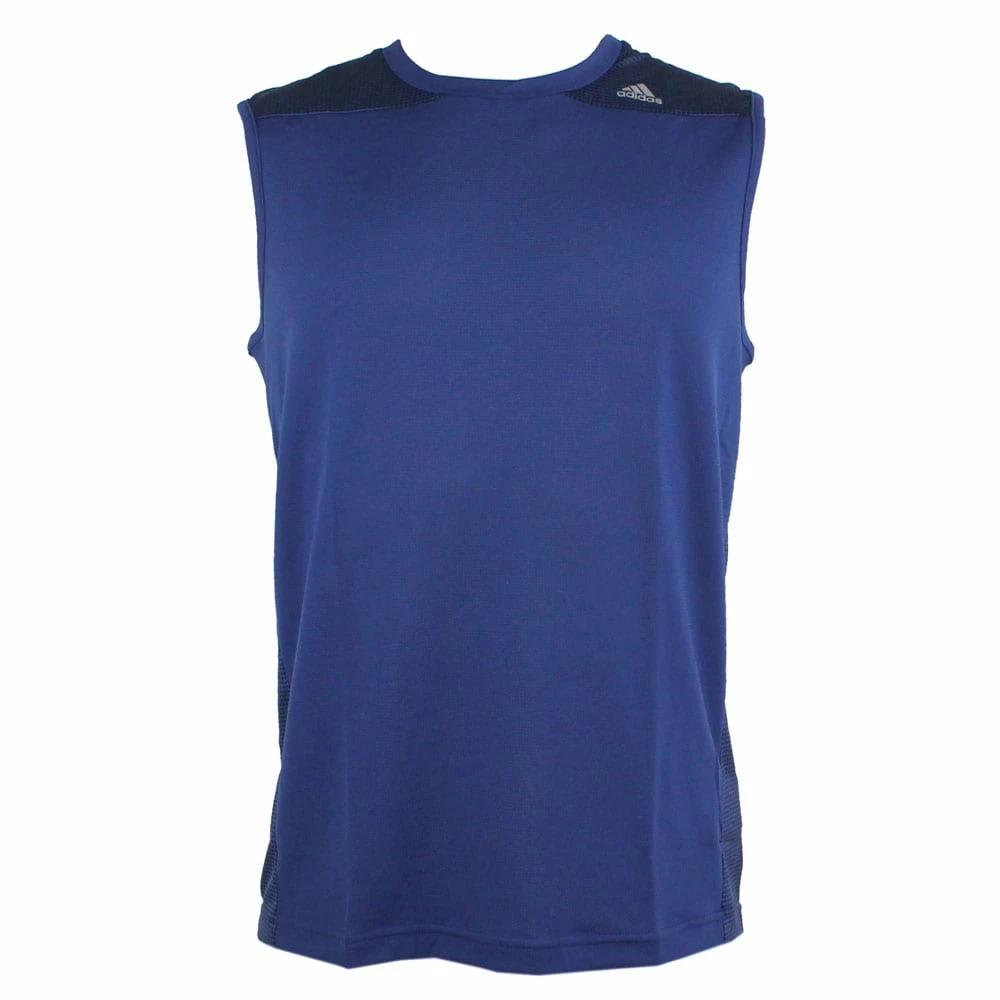 Schlussverkauf 😀 Adidas Performance Clima 365 Tank Laufshirt Night Blue Herren 🛒