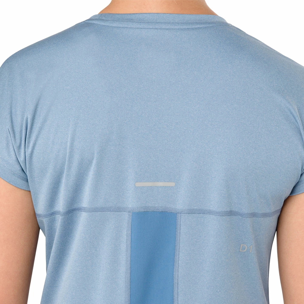 Am billigsten 😉 Asics Capsleeve Top 👕 Shirt Azure Heather Damen 🤩 – Bild 4