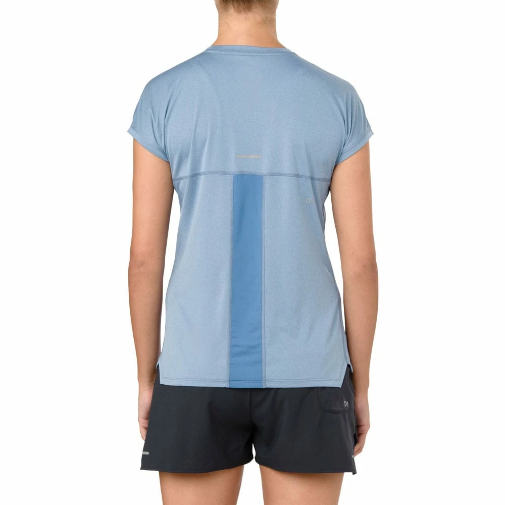 Am billigsten 😉 Asics Capsleeve Top 👕 Shirt Azure Heather Damen 🤩 – Bild 5