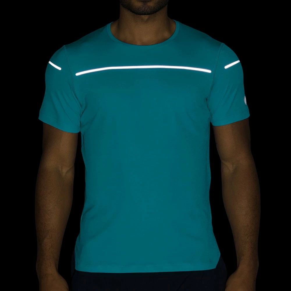 Top 10 ✨ Asics Lite-Show 👕 Shirtsleeve Top 👕 Shirt Lake Blue Herren 🤩 – Bild 3