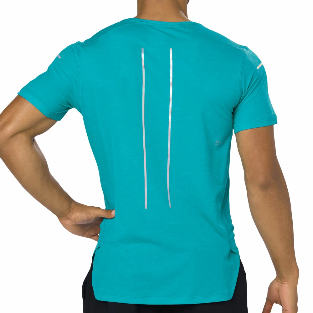 Top 10 ✨ Asics Lite-Show 👕 Shirtsleeve Top 👕 Shirt Lake Blue Herren 🤩 – Bild 4