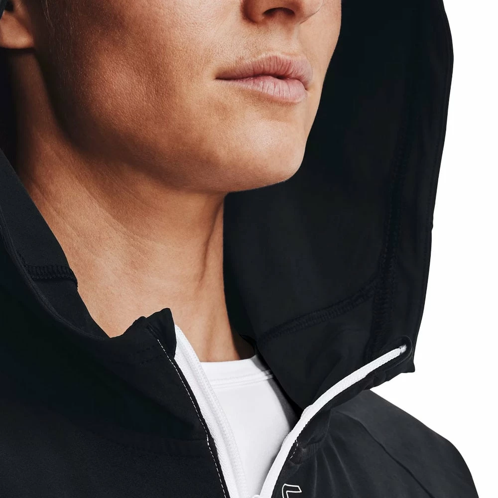 Großhandel 🛒 Under Armour Woven FZ Trainingsjacke Black/White Damen 🎁 – Bild 3