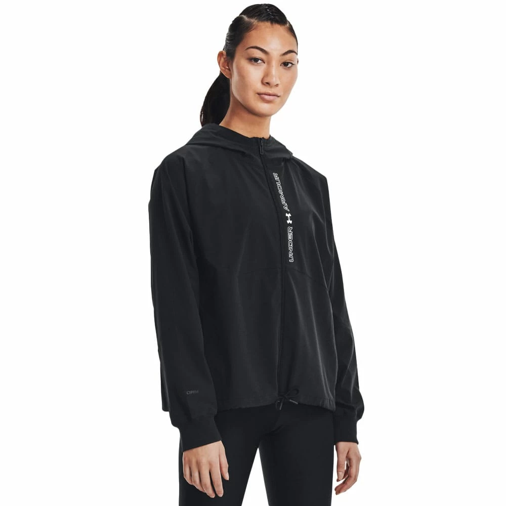 Besorgen ⭐ Under Armour Woven FZ Sportjacke Black Damen ????
