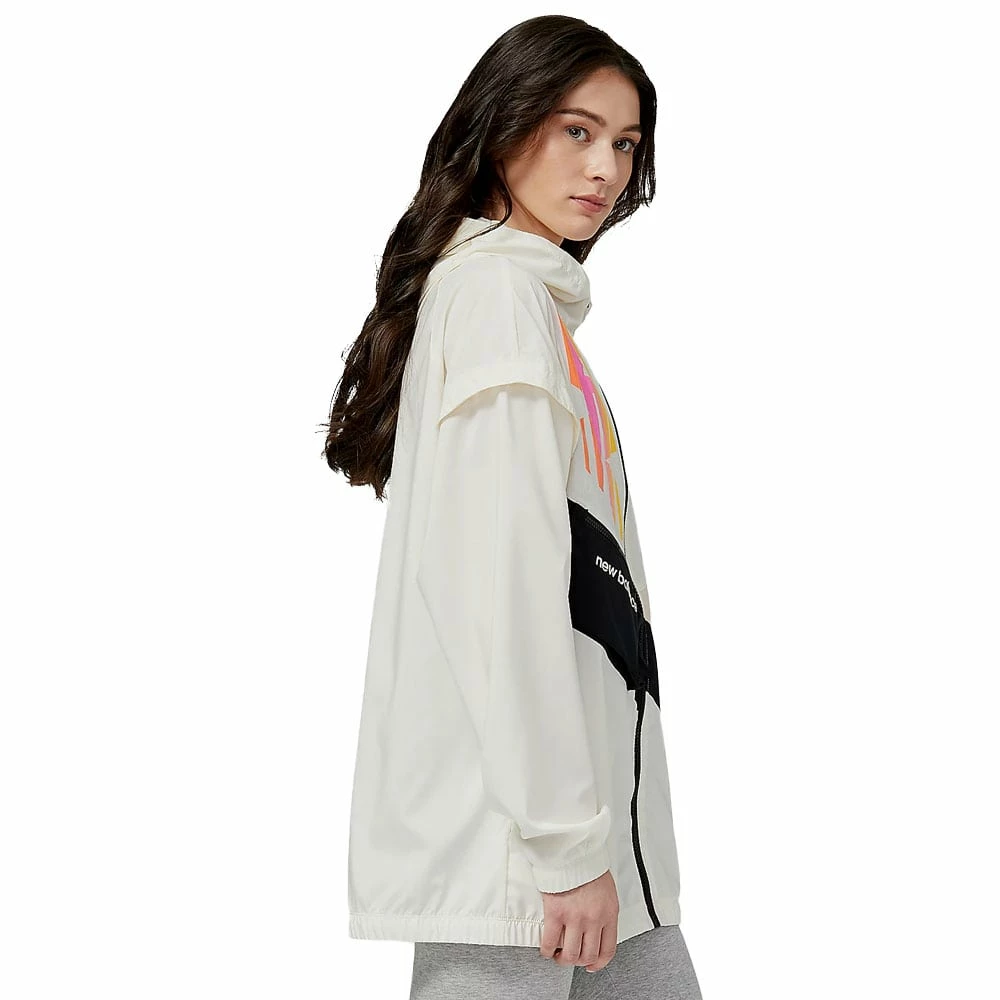 Bestes Angebot 🎁 New Balance Achiever Windjacke Sea Salt Damen 💯 – Bild 2