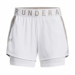 Neu ???? Under Armour Play Up 2-in-1 Shorts White Damen ✔️ 10 Neu ???? Under Armour Play Up 2-in-1 Shorts White Damen ✔️ -Adidas-Shop unnamed file 808
