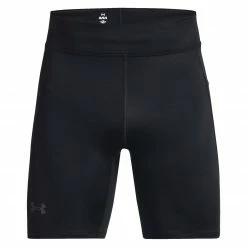 Brandneu 😍 Under Armour SpeedPocket Half Tight Laufshorts Black Herren 😍