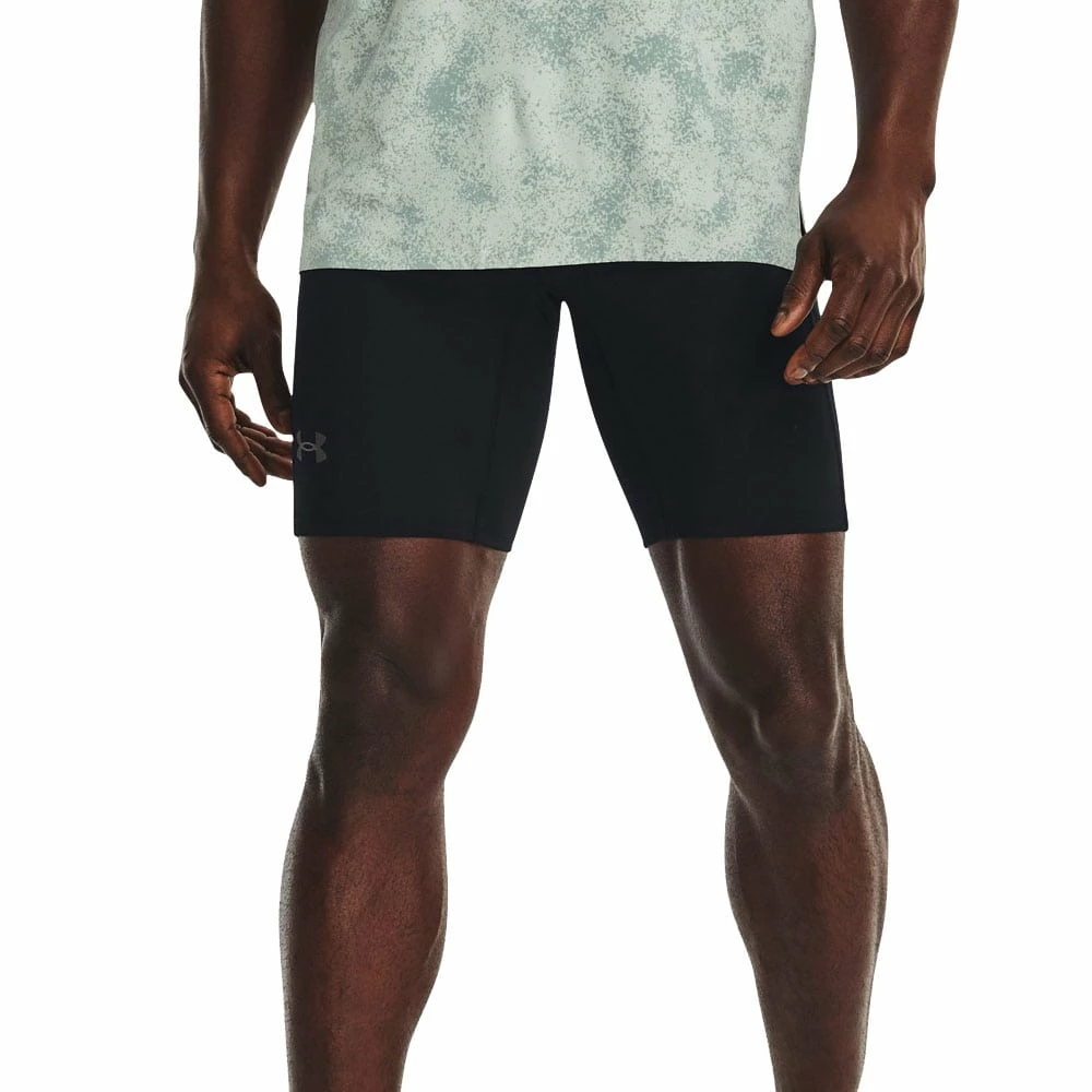 Brandneu 😍 Under Armour SpeedPocket Half Tight Laufshorts Black Herren 😍 – Bild 3