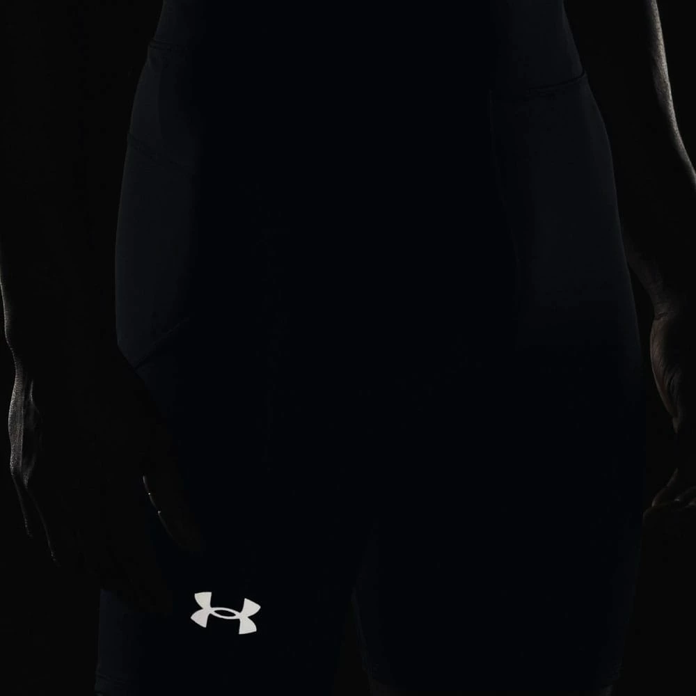 Brandneu 😍 Under Armour SpeedPocket Half Tight Laufshorts Black Herren 😍 – Bild 5