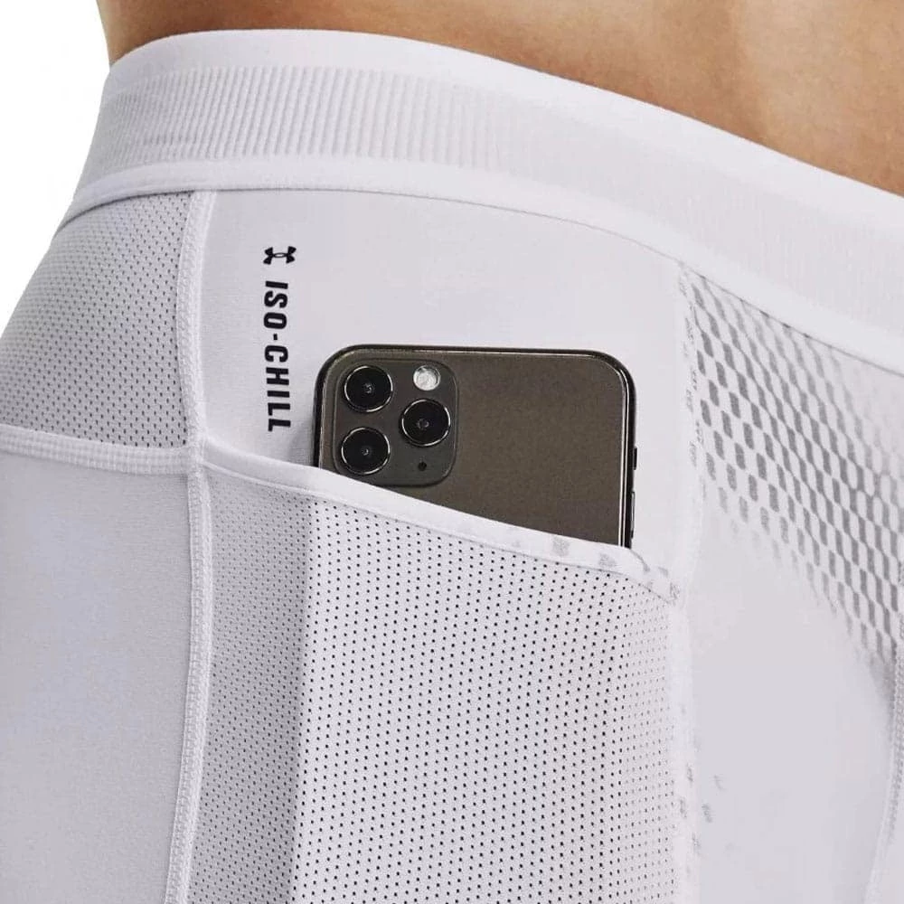 Rabatt ???? Under Armour Iso-Chill Printed Long Shorts White Herren ???? – Bild 2